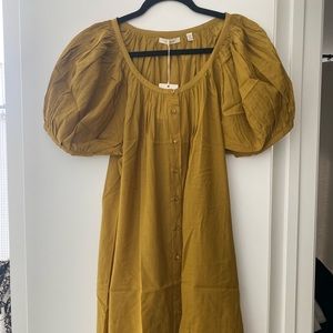 NWT Doen Josette Dress in Golden Willow XXS